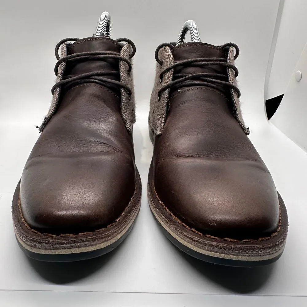 Steve Madden‎ Brown Chukka P-Iconik Boots size 7 Pre Owned